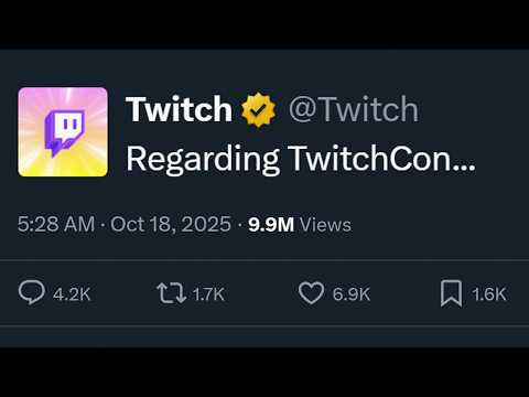 Thumbnail for The TwitchCon Situation is Crazy
