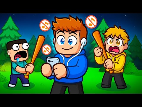 Thumbnail for IGNORUJĘ MOICH PRZYJACIÓŁ PRZEZ 24H w PRZETRWAJ 100 NOCY 🌙 w LESIE w Roblox!