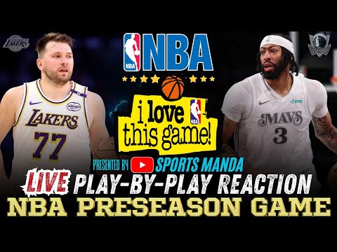 Thumbnail for 🔴LAKERS VS DALLAS │ 2025 NBA PRESeason Basketball Game Play-By-Play Reaction & Scoreboard