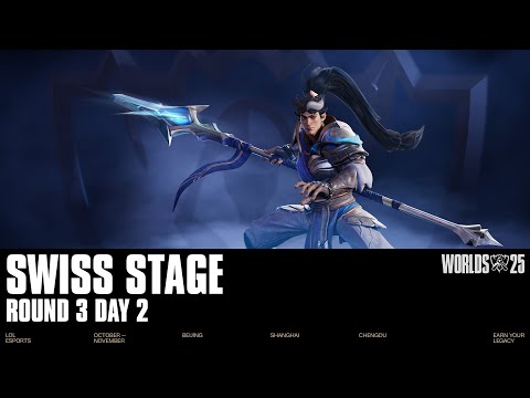 Thumbnail for [中文] Worlds 2025 - Swiss Stage - Round 3 Day 2