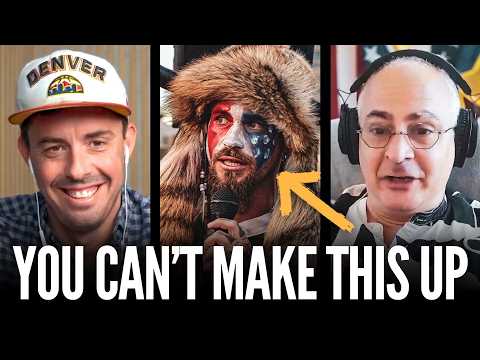 Thumbnail for The QAnon Shaman's $40 TRILLION Lawsuit (w/ Ben Wittes & Anna Bower) | The Bulwark Podcast