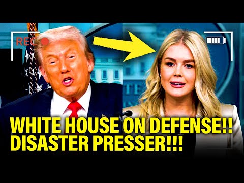 Thumbnail for PANICKED WH gives DISASTER Presser as SHUTDOWN BACKFIRES