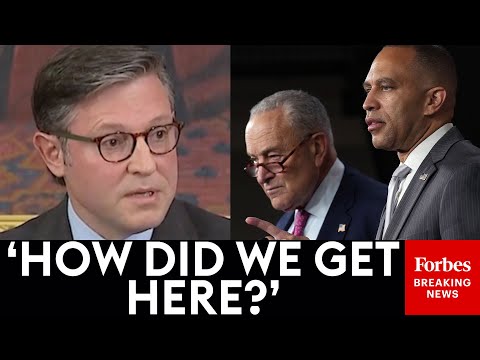 Thumbnail for BREAKING NEWS: Speaker Johnson Absolutely Torches Democrats On Sixth Day Of Government Shutdown