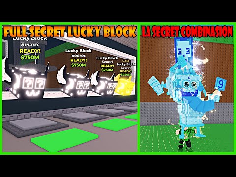 Thumbnail for Aku Berhasil Mendapatkan La Secret Combinasion Dari Lucky Block - Roblox Steal A Brainrot