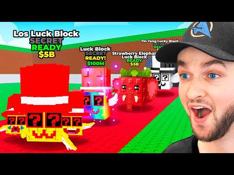 Thumbnail for Spending $8,739,628 For 99 LUCKY BLOCKS in Steal a Brainrot..