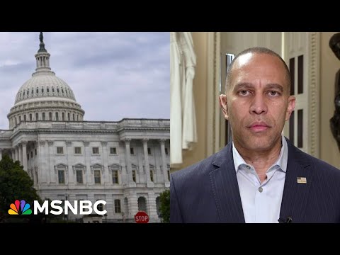 Thumbnail for 'Cruelty is the point': Top Dem Jeffries shreds 'unhinged' Trump's 'extremist' shutdown on live TV