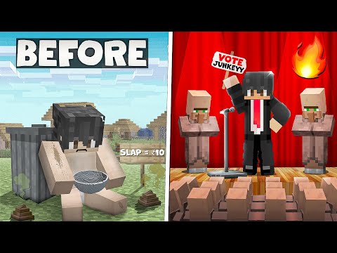 Thumbnail for POOR TO RICH VILLAGER PRESIDENT IN MINECRAFT!