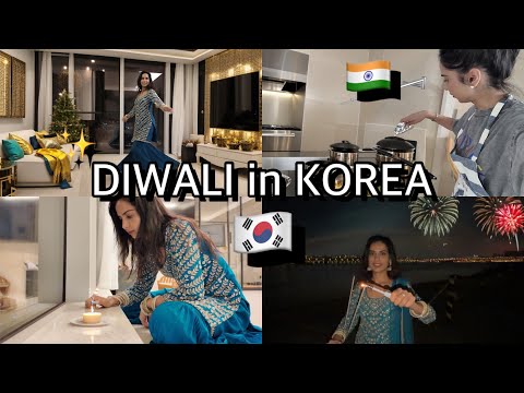 Thumbnail for 🇰🇷 MY FIRST DIWALI in new HOUSE, SEOUL KOREA ✨