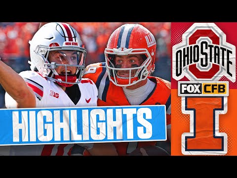 Thumbnail for No. 1 Ohio State Buckeyes vs. No. 17 Illinois Fighting Illini Highlights | FOX College Football