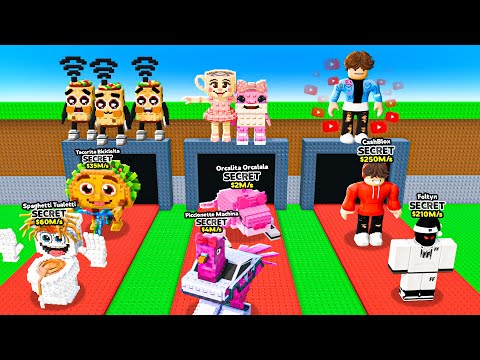 Thumbnail for Using MAX LUCK on 3 ROWS in Steal a Brainrot