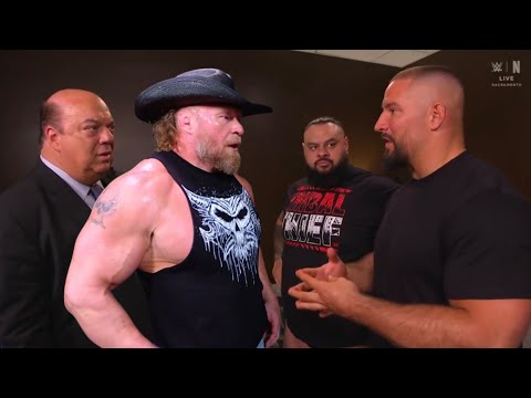 Thumbnail for OMG 🤯 Paul Heyman mention Brock Lesnar on Raw | Wwe Raw Highlights