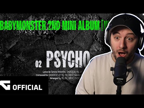 Thumbnail for BABYMONSTER - ‘PSYCHO’ (Official Audio) REACTION!