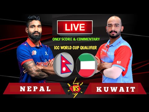 Thumbnail for Nepal vs Kuwait Live Score & Commentary | Icc World Cup Asia & Eap Qualifier | Cricfoot Nepal