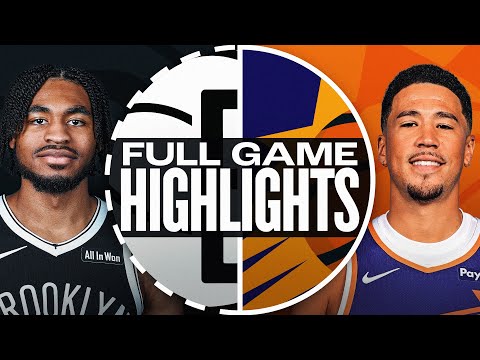 Thumbnail for NETS vs SUNS | NBA CHINA GAMES | FULL GAME HIGHLIGHTS | October 12, 2025