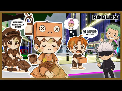 Thumbnail for BOBA DAN KAKA BANTU BELO NGEMIS DI KOTA MEWAH | ROBLOX INDONESIA