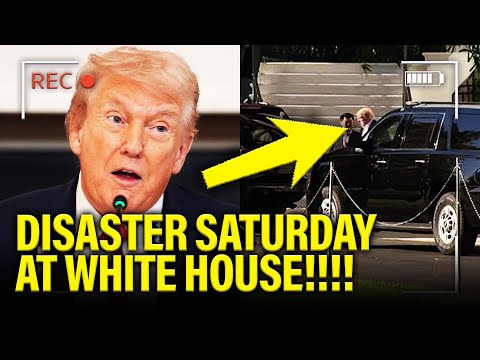 Thumbnail for Trump has DISASTER SATURDAY as he RUSHES OUT of WHITE HOUSE