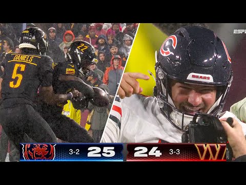 Thumbnail for CRUCIAL TURNOVER LEADS TO WALK-OFF FG: Chicago Bears vs Washington Commanders Week 6