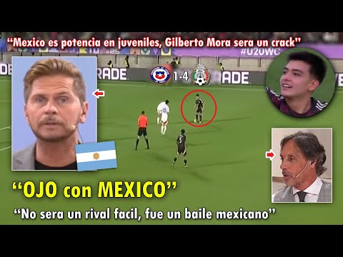 Thumbnail for "MEXICO APLASTO a CHILE" PERIODISTAS ARGENTINOS se RINDEN ante MEXICO tras GOLEADA a CHILE 4-1 HOY