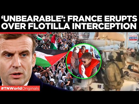 Thumbnail for "Everything Is Blocked": Paris Erupts As Gaza Flotilla Sparks Massive Protests | Times Now World