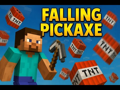 Thumbnail for Falling pickaxe |  Viewers Control the Pickaxe! | Live Interactive Mining Game (Python 2D) part 2