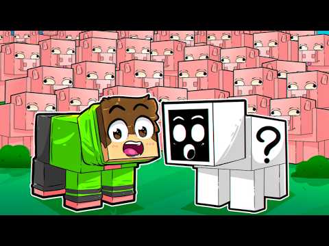 Thumbnail for VIDA de PORCO no Minecraft!