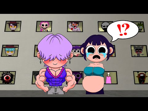 Thumbnail for POV Zoey is pregnant With Mystery 🤭 | Jinu X Jevin | Mystery X Zoey Incredibox Sprunki in Gmod