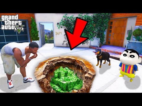 Thumbnail for Franklin Built a Secret Room Outside His House in GTA 5