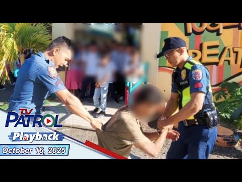 Thumbnail for TV Patrol Playback | October 16, 2025