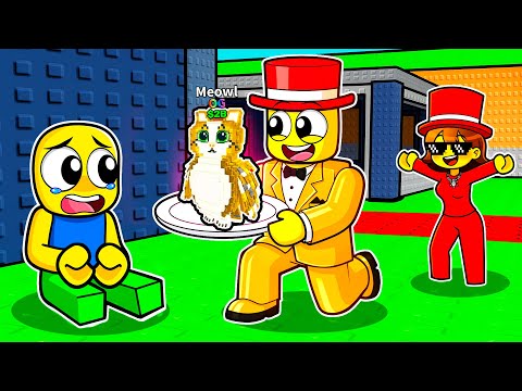 Thumbnail for FAMILIA de TRILLONARIOS me ADOPTA en STEAL A BRAINROT💸🤑 ( Roba un Brainrot )