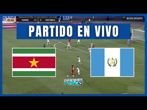 Thumbnail for ✅ SURINAM se quedó con un EMPATE AGÓNICO 1-1 ante GUATEMALA y sueña en las ELIMINATORIAS CONCACAF