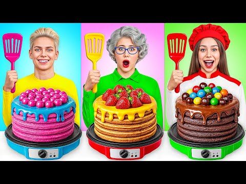 Thumbnail for Me vs Grandma Cooking Challenge | Creative Cooking Ideas by Multi DO Challenge