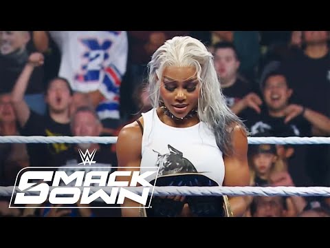 Thumbnail for Jade Cargill Assists then ATTACKS Tiffany Stratton | WWE SmackDown Highlights 10/24/25 | WWE on USA