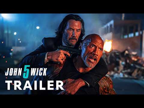 Thumbnail for John Wick: Chapter 5 (2025) - First Trailer | Keanu Reeves, Dwayne Johnson, Jason Statham | Concept