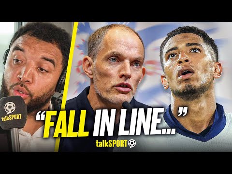 Thumbnail for Thomas Tuchel EXPLAINS Bellingham SNUB as Troy Deeney WARNS 'fall in line or you're out'!
