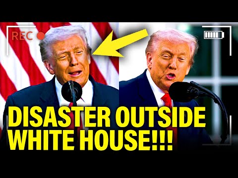 Thumbnail for Trump gives DISASTER SPEECH in TORN-UP ROSE GARDEN
