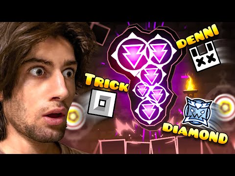 Thumbnail for Top Players Race On My NEW LEVEL (ft. Trick, Diamond, Denni)