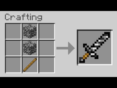 Thumbnail for Minecraft, But Crafts Use Bedrock...