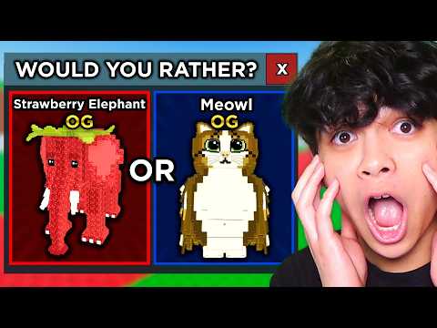 Thumbnail for WOULD YOU RATHER in Steal a Brainrot?!