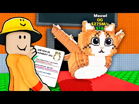 Thumbnail for DESBLOQUEÉ EL NUEVO BRAINROT OG MEOWL en Steal a Brainrot