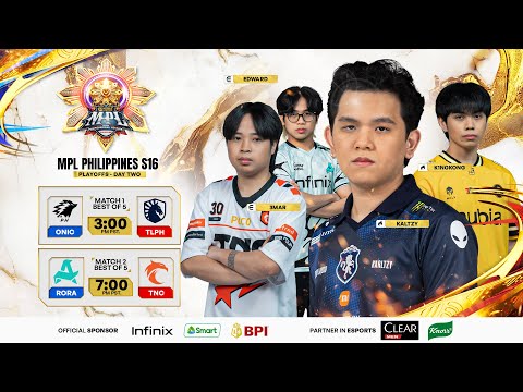 Thumbnail for 🔴 LIVE | MPL PH S16 | FILIPINO - PLAYOFFS DAY 2