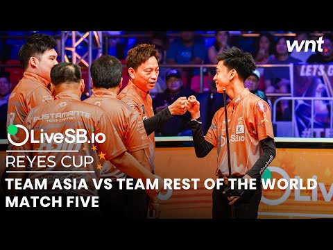 Thumbnail for Team Asia vs Team ROW | Match Five | Day Two | 2025 Reyes Cup