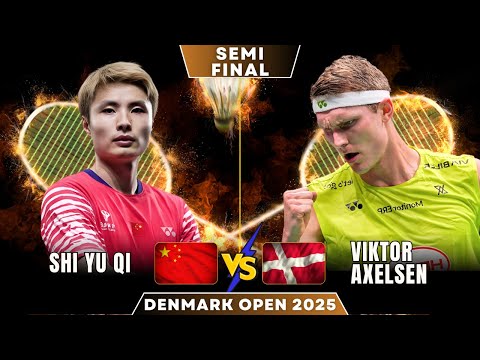 Thumbnail for 🔥THRILLING MATCH🔥‼️SHI Yu Qi (CHN) VS Viktor AXELSEN (DEN) VDO 2025 | HD QUALITY 1080p