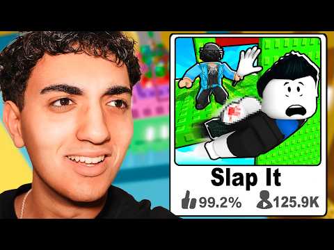 Thumbnail for Defeating the WEIRDEST Slap Tower Ever.. (bad idea)