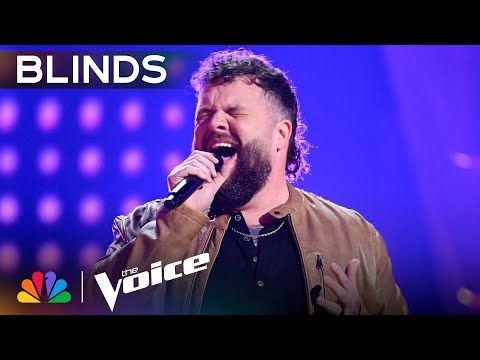 Thumbnail for Trevor Hewitt Bares His Heart on Chris Stapleton's "I Was Wrong" | The Voice Blind Auditions | NBC