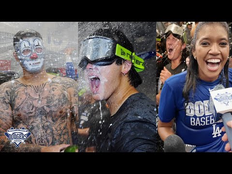Thumbnail for EXCLUSIVE: Dodgers NLCS Championship Celebration Behind the Scenes, Shohei Ohtani, & More!