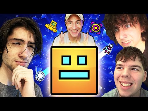 Thumbnail for How well do TOP PLAYERS know GEOMETRY DASH? - w/ Doggie, Trick, Diamond