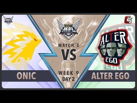 Thumbnail for 🔴NOBAR MPL ID SEASON 16 REGULAR SEASON WEEK 9 DAY 2 ONIC VS AE #MLBBCreator #charlesstudios