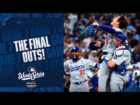 Thumbnail for FINAL OUTS: The Los Angeles Dodgers win the 2025 World Series after an EPIC GAME 7! 🏆