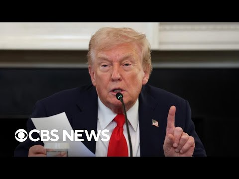 Thumbnail for Trump announces additional 100% tariff on China starting next month