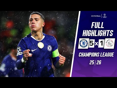 Thumbnail for Chelsea vs Ajax 5-1 - Highlights & All Goals - Enzo Fernandes & Estevao Goal